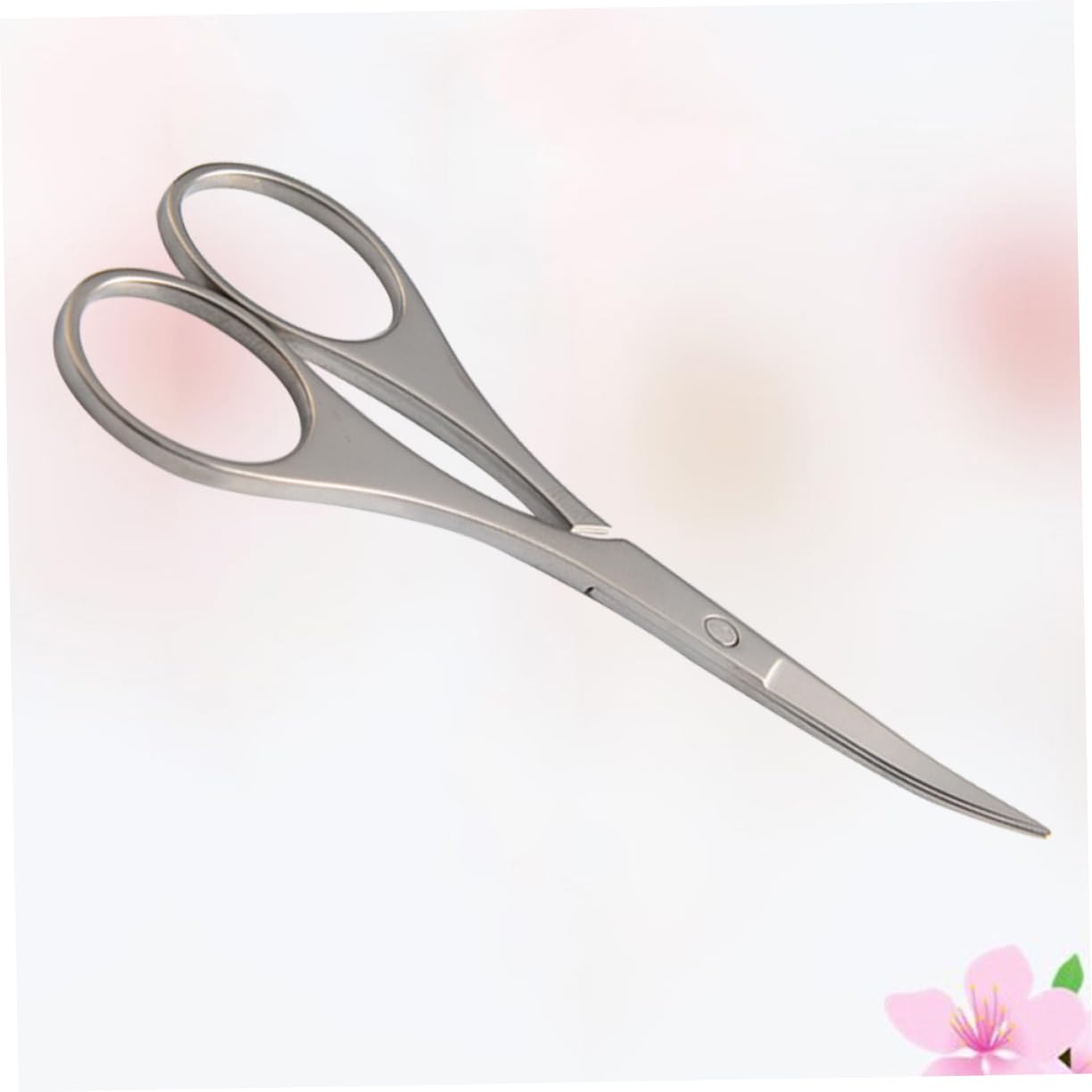 1 Pieza Tijeras Inoxidable para Nariz y Cejas Recortador Seguro y Práctico Diseño Ergonómico para Depilación de Facial