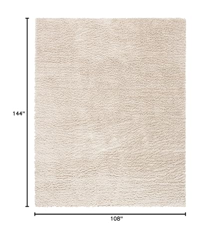 Tapete decorativo SAFAVIEH August Shag 9' x 12' Beige miniatura 2