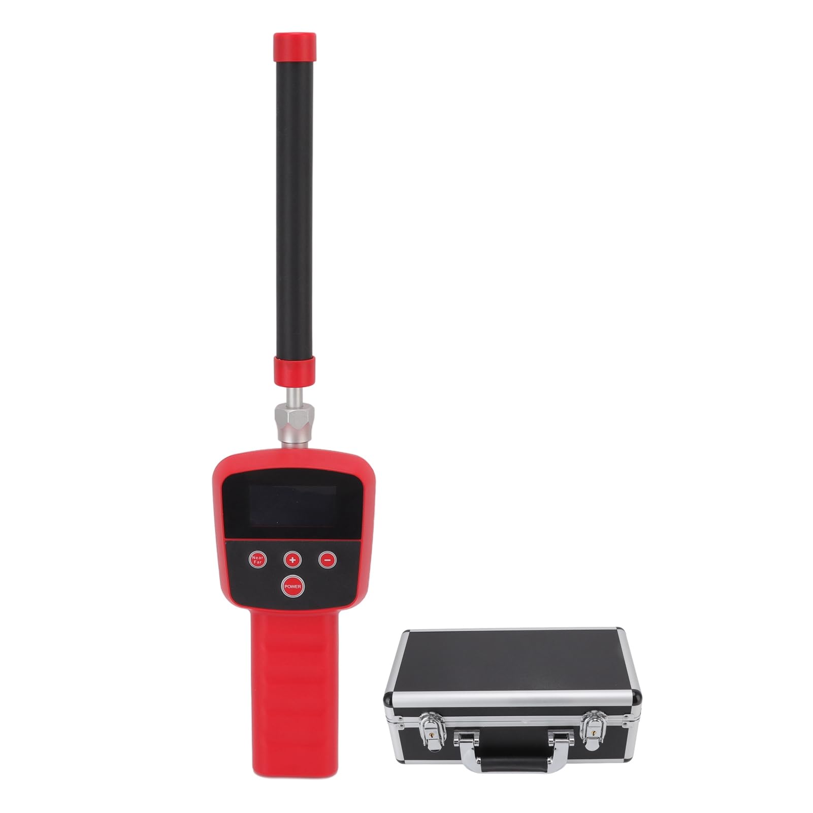 Localizador de cámara de alcantarillado con pantalla LED, receptor localizador de tuberías de 512 Hz y transmisor de sonda para fontanería y exploración subterránea, cable de 100 pies