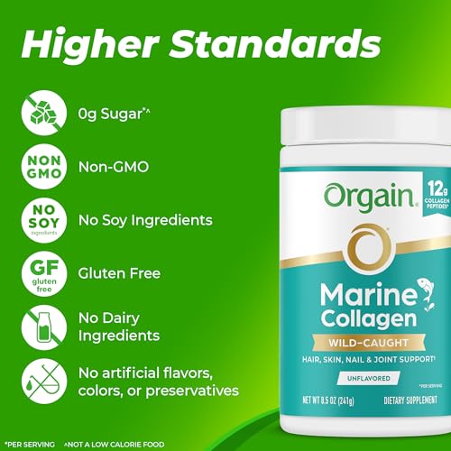 Orgain Wild-Caught Marine Collagen Powder