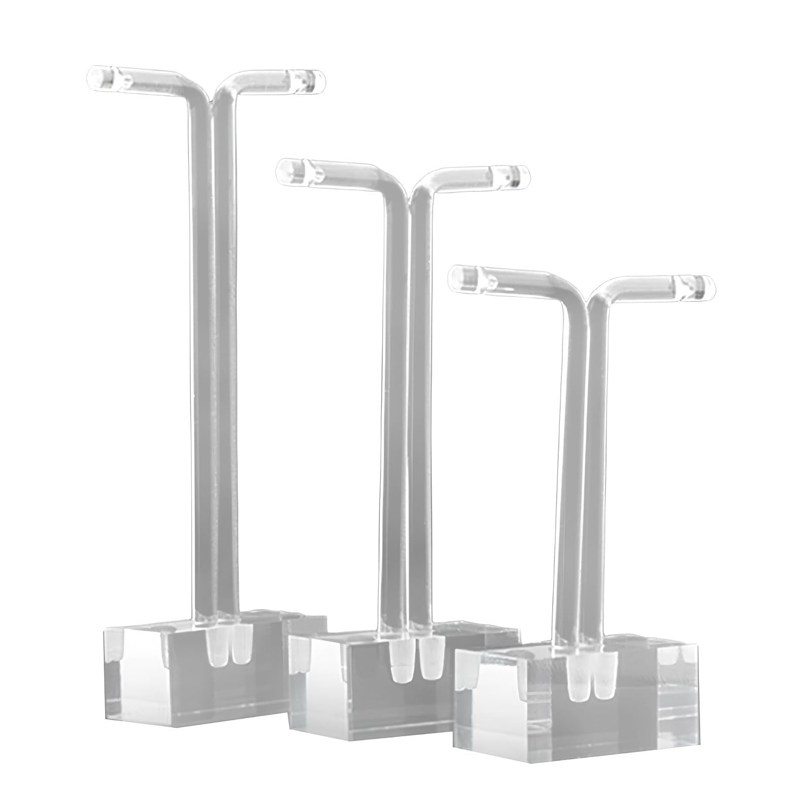 Piceioep Earring Display Stand Set of 3 Space Saving Jewelry Holder for Retail Store and Home Use Jewelry Display Rack