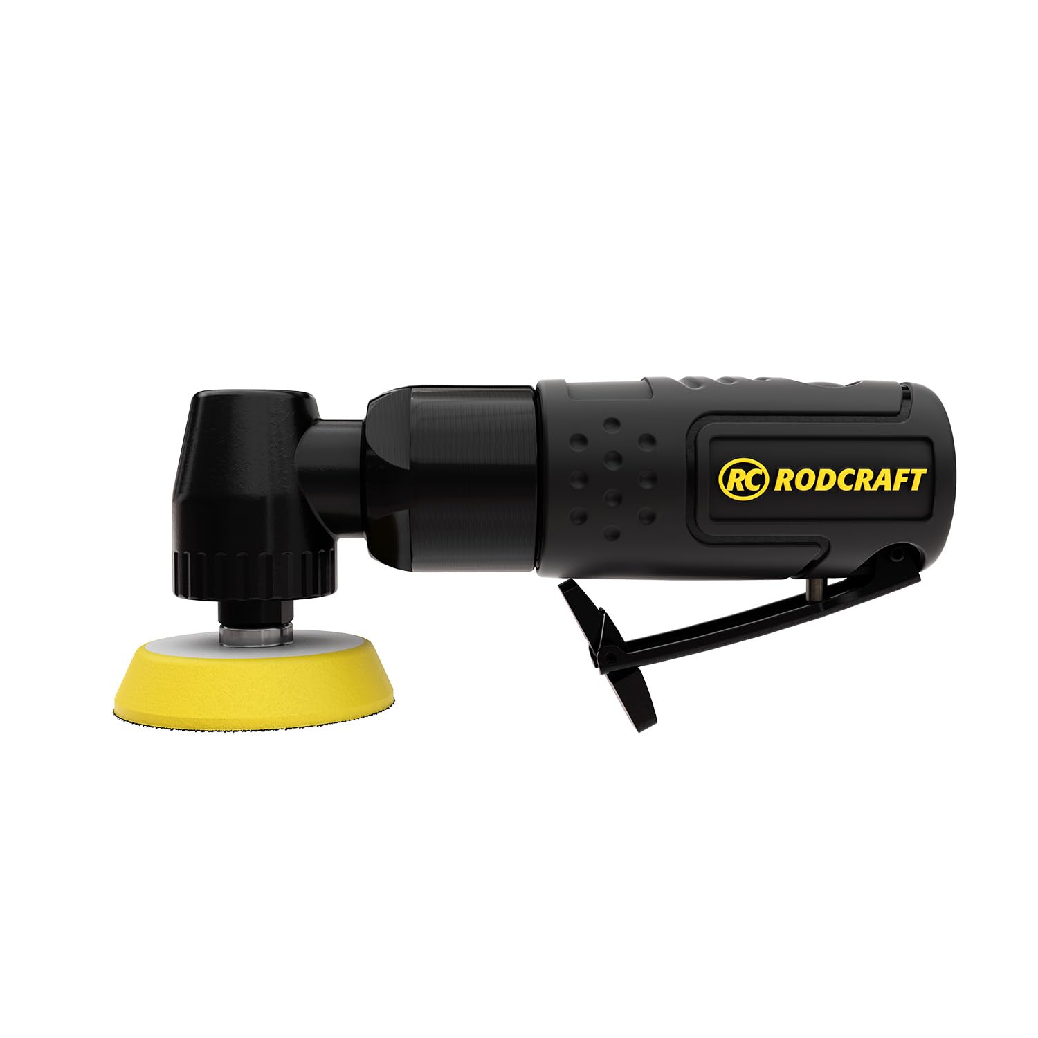 Rodcraft RC7602, mini polisseuse à air, design court 152 mm, poids 580 g