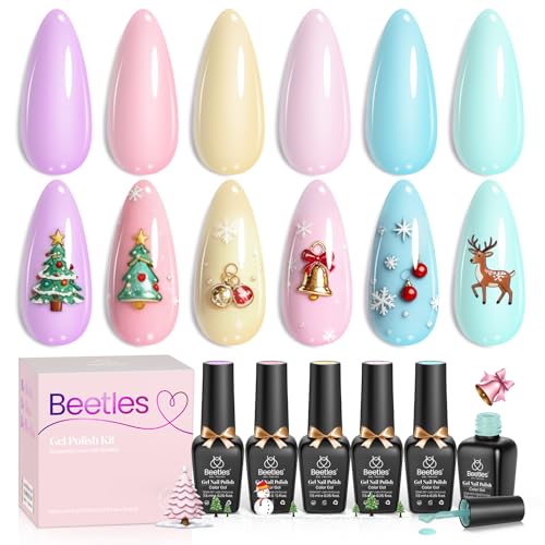 Beetles Pastel Gel Polish Set...