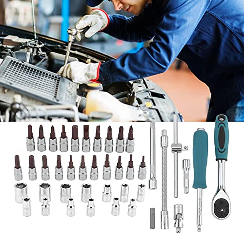 Honio Mechanical Disassembly Tool, Strong And Durable Auto Repair Screwdriver Spanner Socket Screwdriver Set For Mechanical Maintenance Of Cars #TOP6
