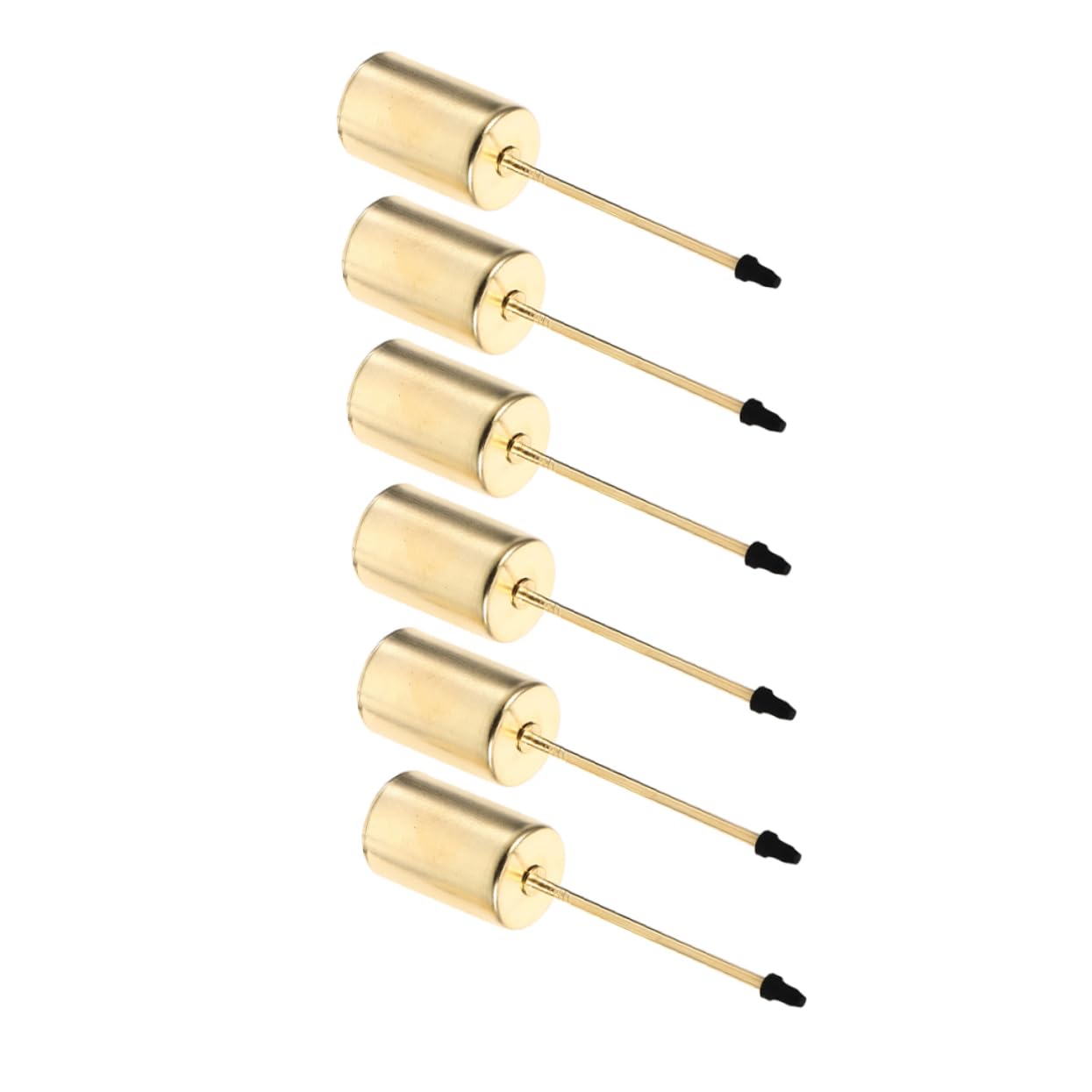 Luxshiny 6pcs Elegant Metal Candle Holder Decorative Candle Cups with Spike for Christmas Tree and Wedding Table Decor Festive Centerpiece for Holiday Gatherings