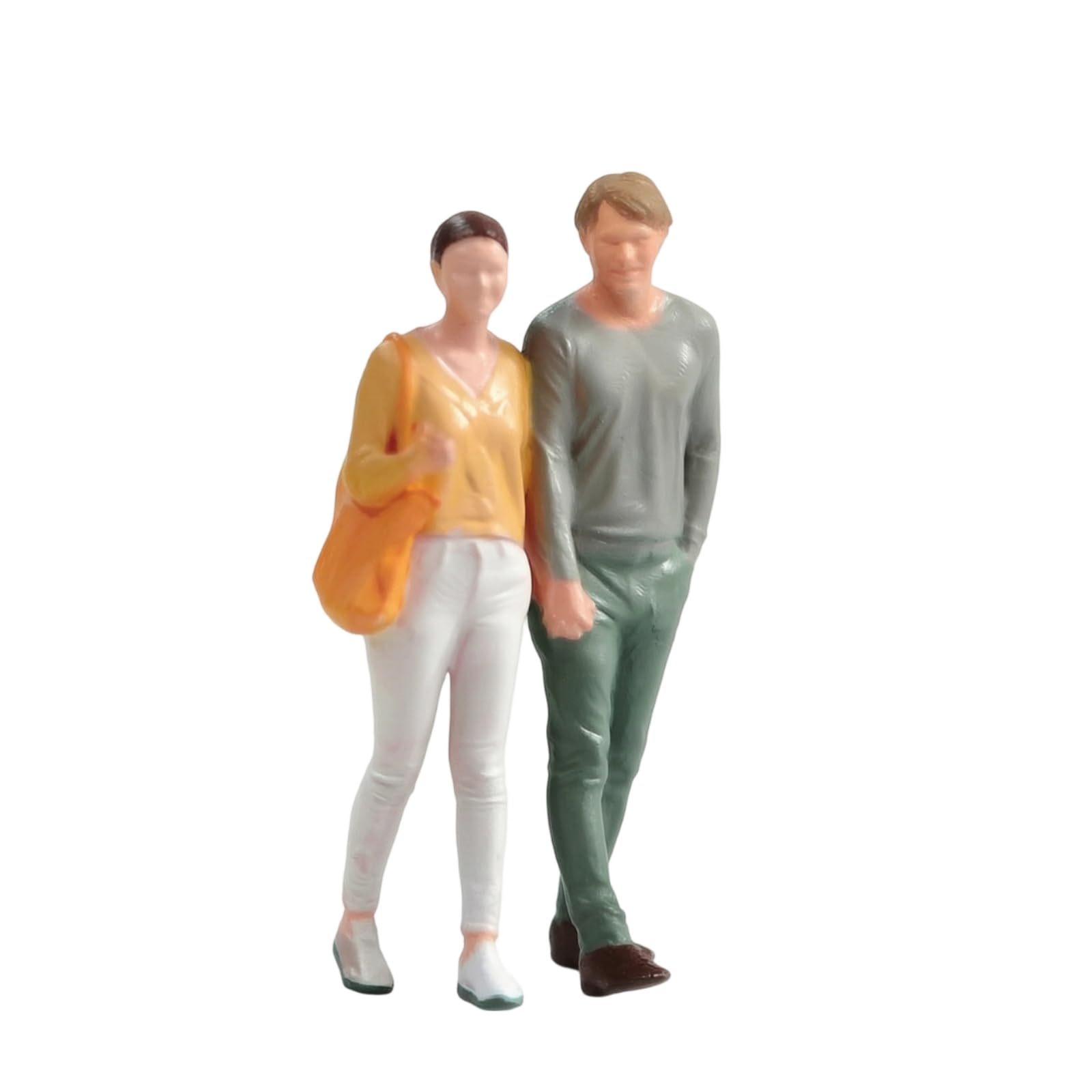 Miniatur-Paar vielseitig Miniaturfiguren-Set romantisch Modellbau-Figuren für Fotografie, 1/87, Style to 1