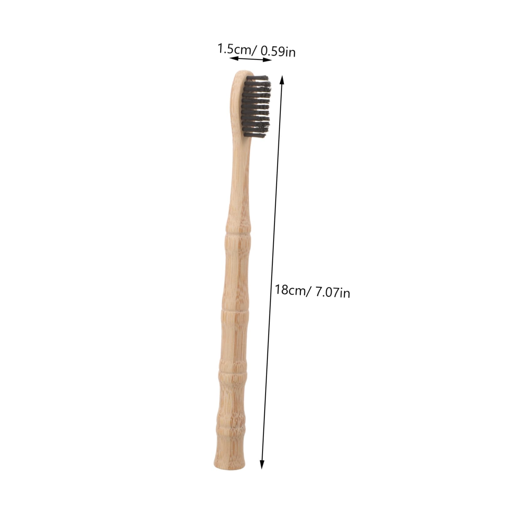 HOODANCOS 4Pcs Portable Toothbrushes with Soft Bristles for Oral Care Travel Friendly Design for Home The Go Use Material