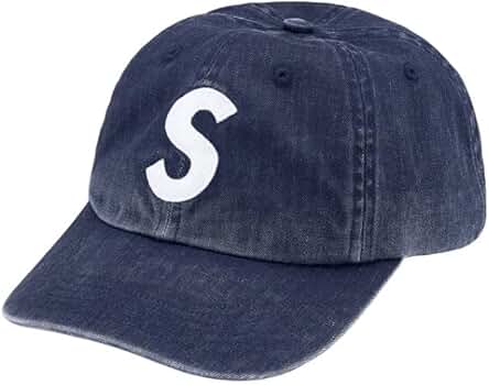 極美品　Supreme　Pigment　S Logo　6-Panel　\"Navy SUPREME PIGMENT CANVAS S LOGO 6 PANEL – Trade Point_HK