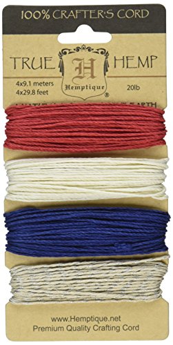 Preisvergleich Produktbild Hemptique Kissen, Hanf, Americana Silver