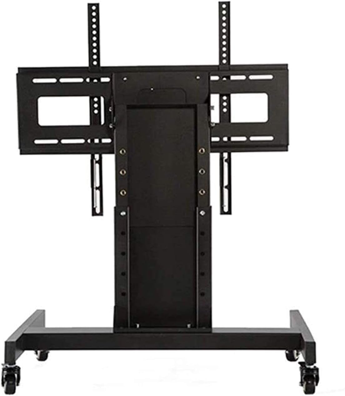 Support TV Roulant Support TV réglable au Sol avec Fonction d'inclinaison Écran TV Mobile pour téléviseurs 3270 Pouces Solution de Divertissement à Domicile Stable élégante