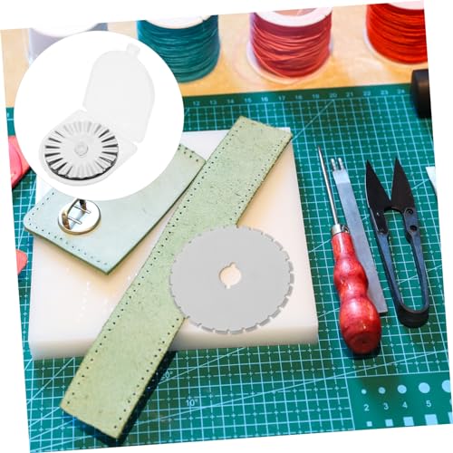 Outil de coupe rotatif 45 mm TEHAUX pour matelassage et patchwork net