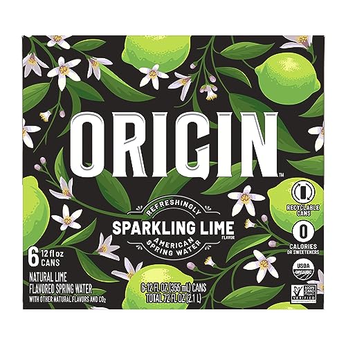 Origin Organic & Non-Gmo Lime Flavor Sparkling Water thumb #3