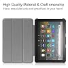 Yobby Hülle für Amazon Fire HD8 2020/HD8 Plus 2020,Ultradünn Leder Tasche Folio Stand Schutzhülle [Eckenschutz] Auto Schlaf/Wach Funktion-Graffiti #2
