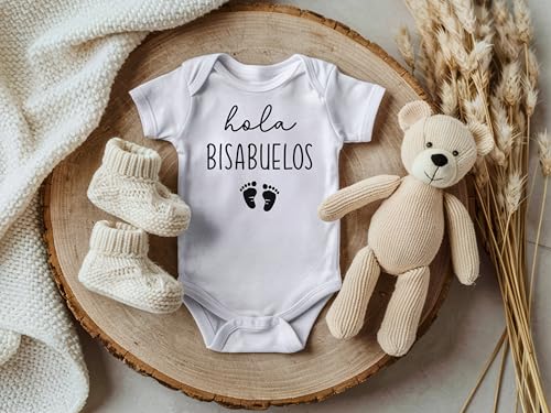 Hola Bisabuelos Pregnancy Announcement for Great Grandparents3