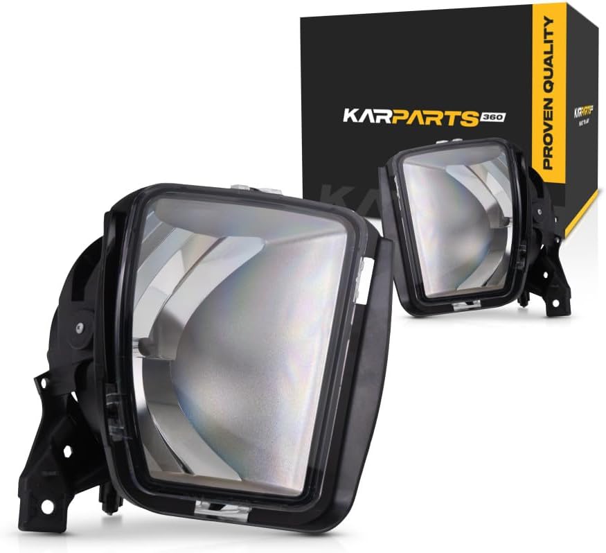 KarParts360 For Ram 1500 Classic Fog Light 2019 2020 Driver and Passenger Side Pair For CH2592147 | 68104821AF