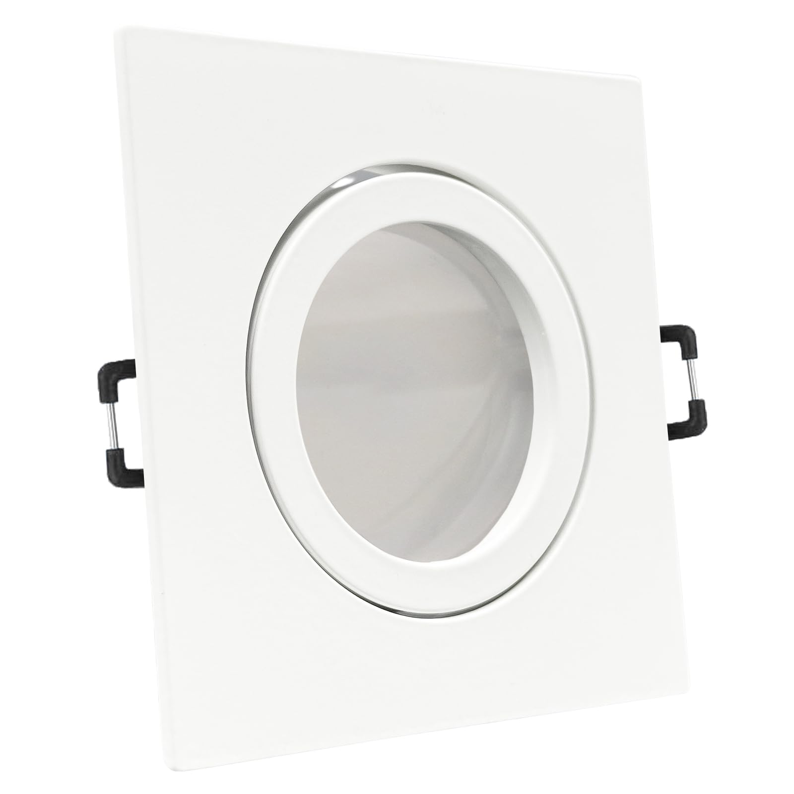 trendlights24 Carree-C LED Einbaustrahler 230V 5er Set 1,5W Spots GU10