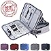 Produktbild kabel organizer schublade,elektronik tasche organizer Universal,Festplattentasche Kabel,Elektronik Zubehör Organisato,Stoßfeste Elektronische Tasche Reise(Grau groß)