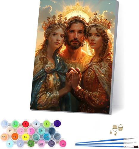 G Jbv lp DIY yCgoCio[ i h G fW^GZbg uVƃANGt hG l̃NtgANeBreB Paint by Numbers z[ ItBX av[g 30x40cm