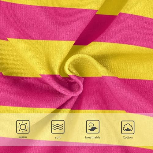 Yellow Red Stripe Toddler Girls's Underwear 2T3