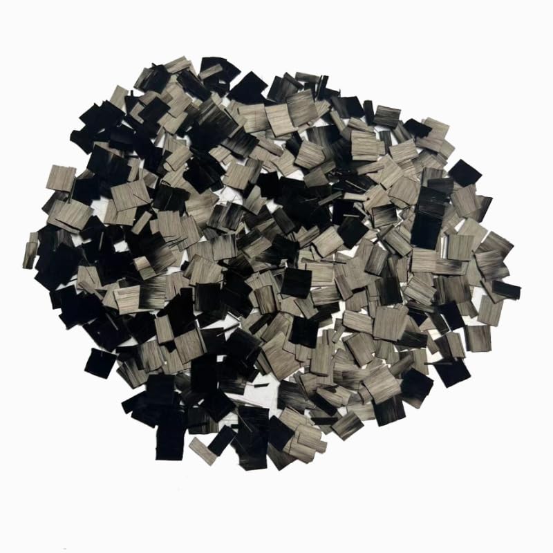 Generic 8mm Carbon Fiber Sheet Shaped forging Pattern and Silk Shaped forging Pattern in Stock (1000, Grams), black