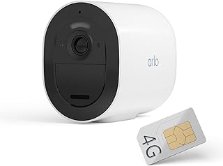 Arlo Go 2 3G/4G LTE Wireless Outdoor WiFi Surveillance Camera, SIM Card or WiFi IP Camera, Colour Night Vision, Built-in P…