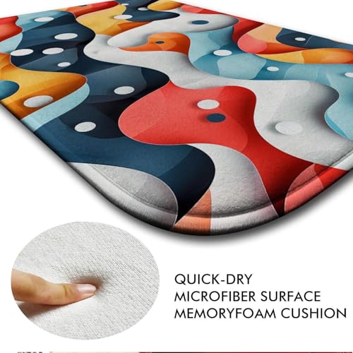 Tapis de bain antidérapant pour éviter les glissades sur carrelage mouillé L - 4