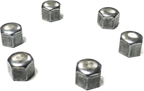 Miniatura 2 de Kit de tuercas de tapa de bellota, drenaje de aceite, placa de sumidero, 0.236in, juego de 6, compatible con VW Bug, Bus, SB, GHIA