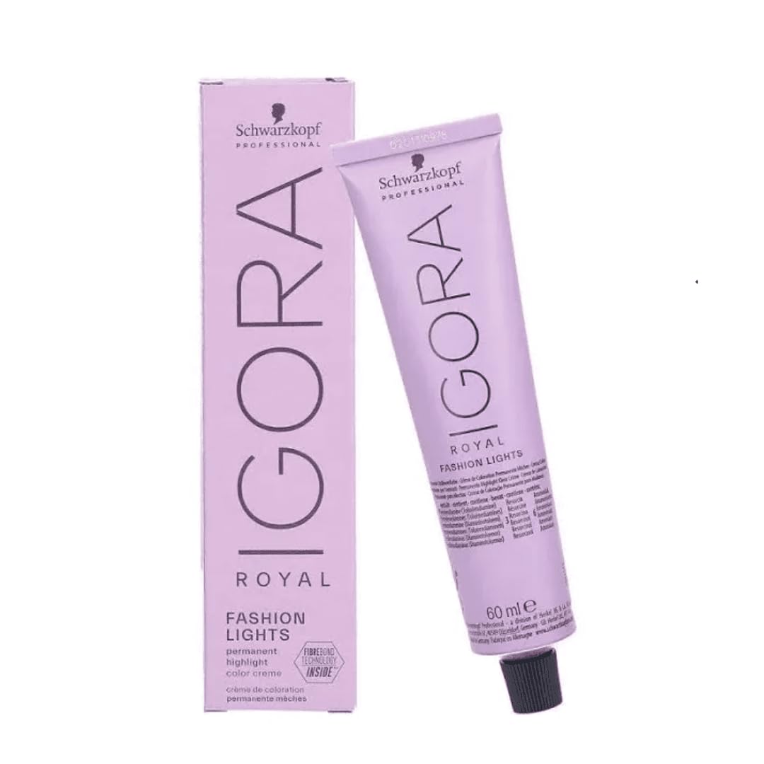 Schwarzkopf Igora Royal Fashion Lights Permanent Highlight Color Creme with Fibrebond Technology (L-77 Copper Extra)