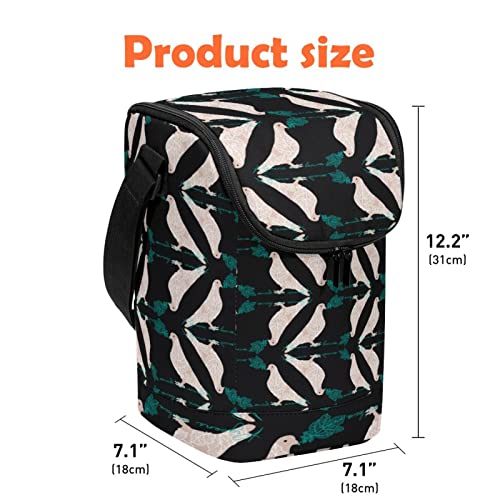 Bolsa de almuerzo isotérmica e impermeable con estampados de animales originales 5