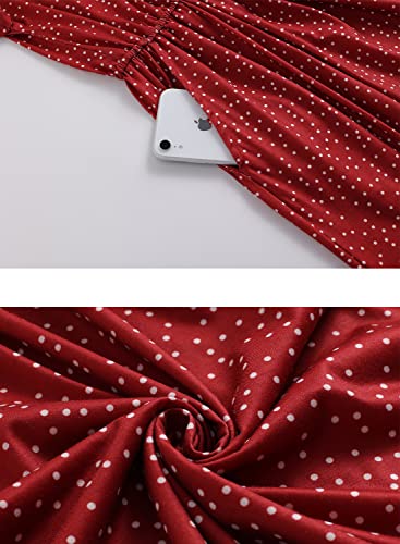 HELYO Women Casual T-Shirt Dress Short Sleeve Cotton Summer Soft Loose Swing Dresses with Pockets 8124