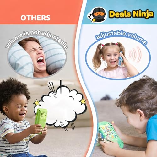 Image of Car Mobile Phone Toy for Kids |13 Functional Sounds and 2 Play Modes | Musical Kids Mobile Phone Toy with Rhymes, Tones & Lights | Early Learning Toy | Birthday Gift for Boys & Girls
