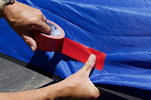 Image of Intertape Polymer Group IPG JobSite DUCTape, Colored Duct Tape, 1.88 inch x 20 yd, Red (Single Roll) (Pack of 12)