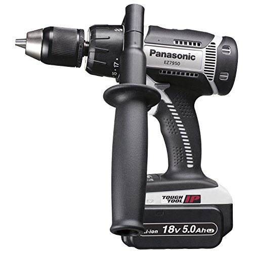 パナソニック(Panasonic) 充電振動機能付 ドリルドライバーEZ7950(18V) ハイパワー IP56 大容量5.0Ah電池パック×2個・充電器・ケース付 グレー EZ7950LJ2S-H (B013CYTB46) Amazon価格推移・価格追跡