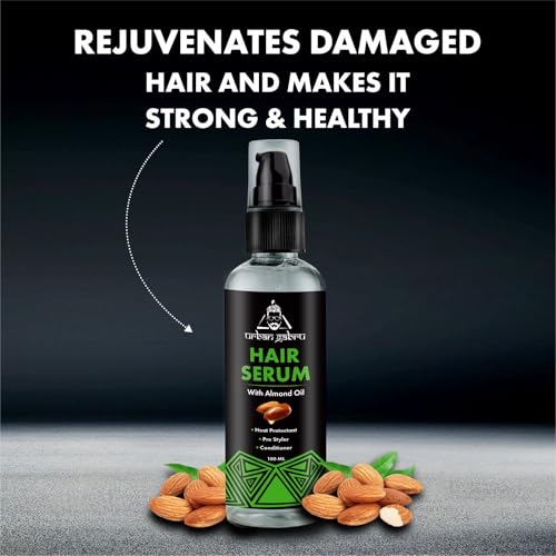 Image of Urbangabru Combo Hair Styling Kit - Clay Hair Wax (100 gm) and Hair Serum Pre-Styler (100 ml) (Hair Wax + Hair Serum)