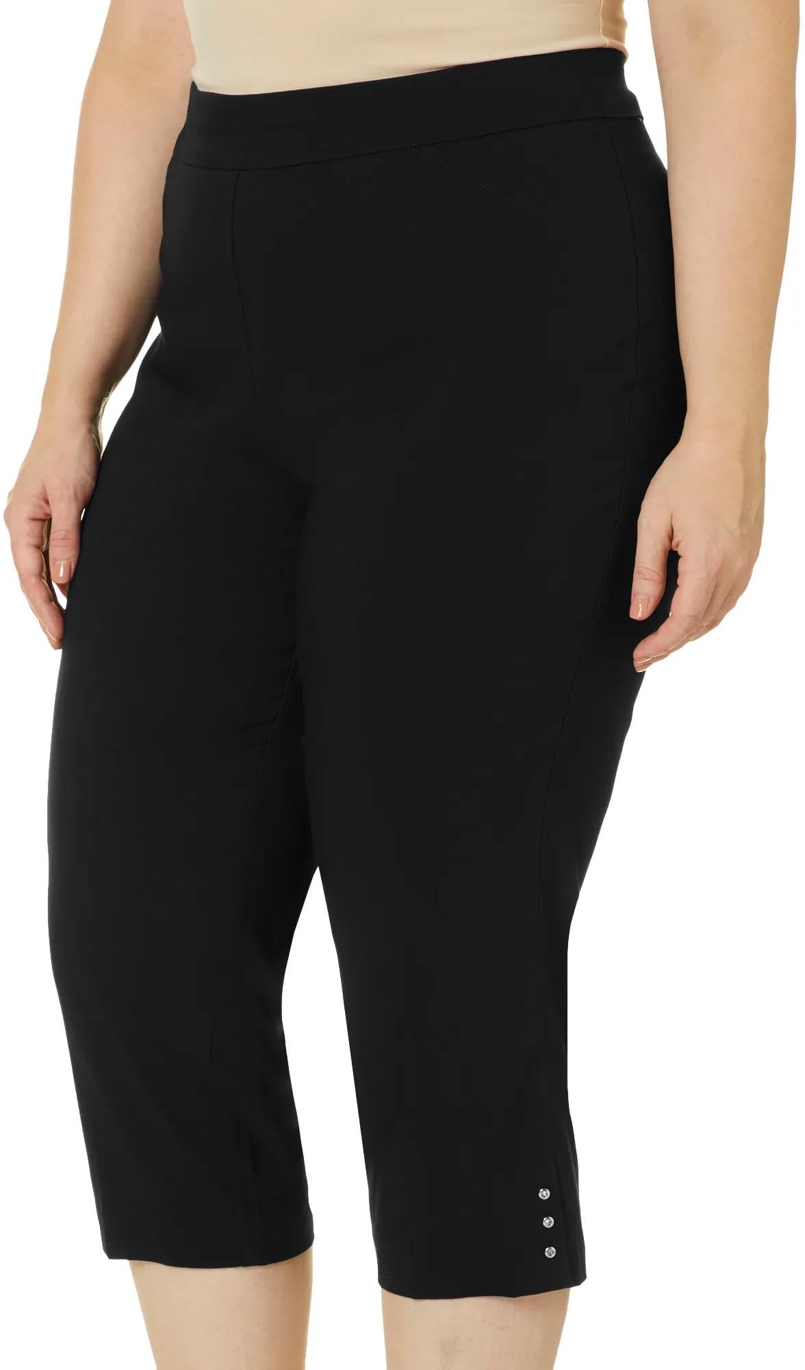 Plus Pull-On Career Capris
