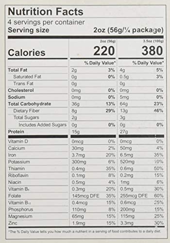 Chickapea Organic Chickpea And Red Lentil Pasta Spirals - Gluten-Free, Vegan, Protein Packed Rotini - Non Gmo 8 Oz Each #TOP3