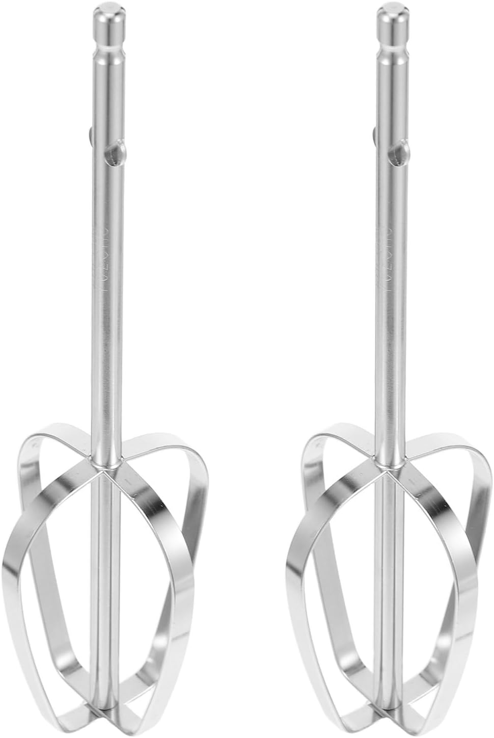 Cabilock Hand Mixer Replacement Beaters Attachments 6.29 Inch Stainless Steel Electric Mixer Parts for Egg Beating Whisking Baking Kitchen Accessories