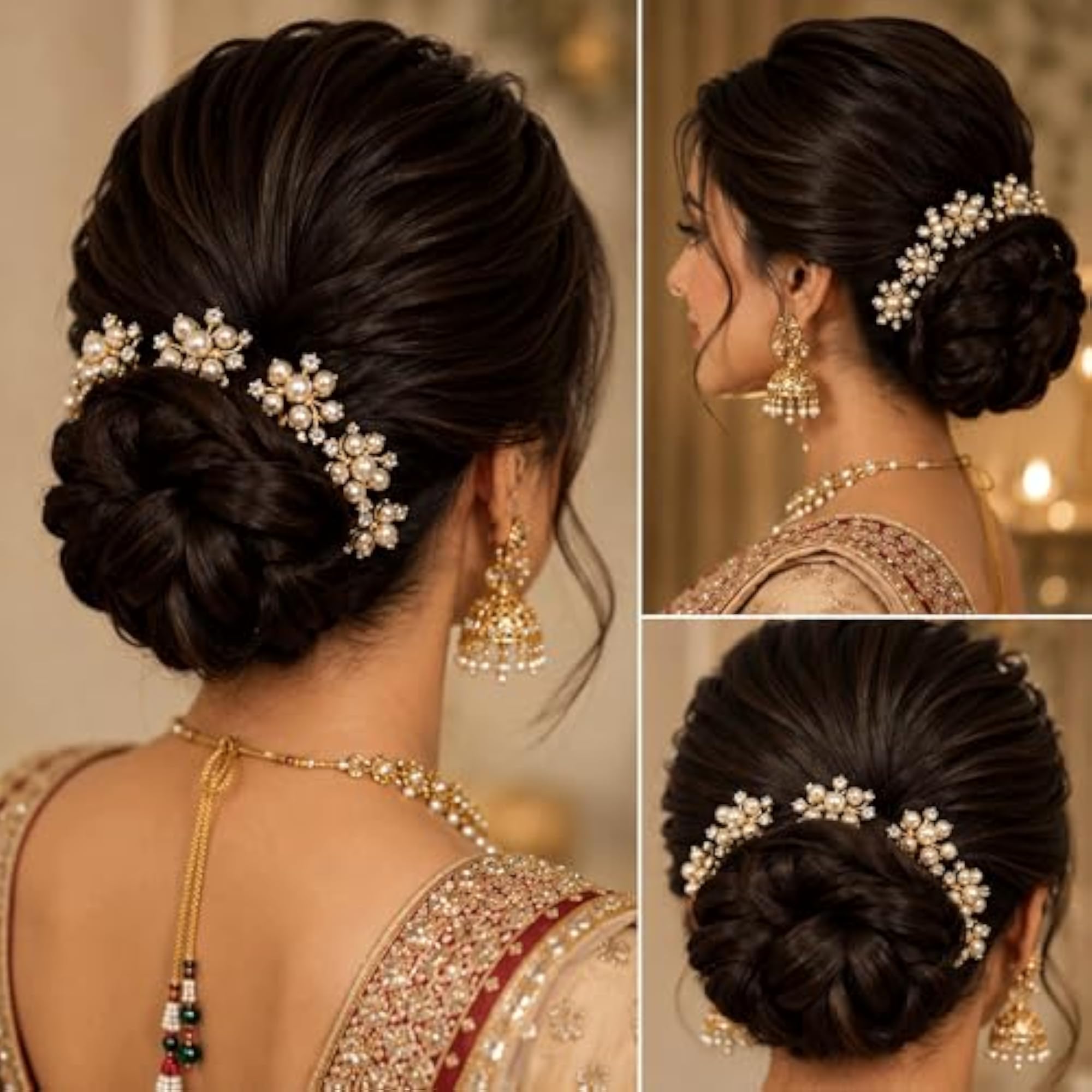 12pcs Pearl U Pins Hair Accessories for Women