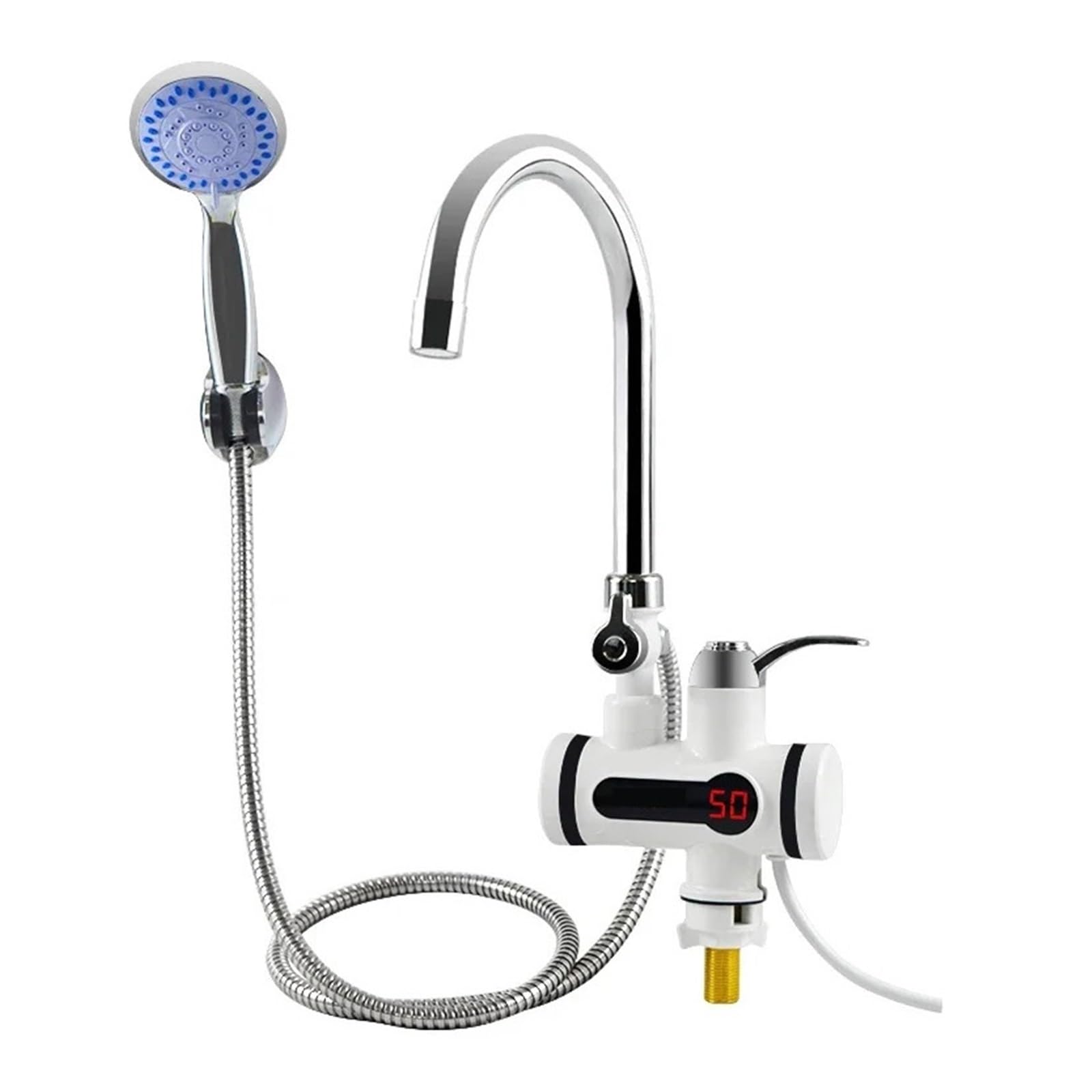 Chauffe-eau sans réservoir 3000W pour évier de cuisine et douche