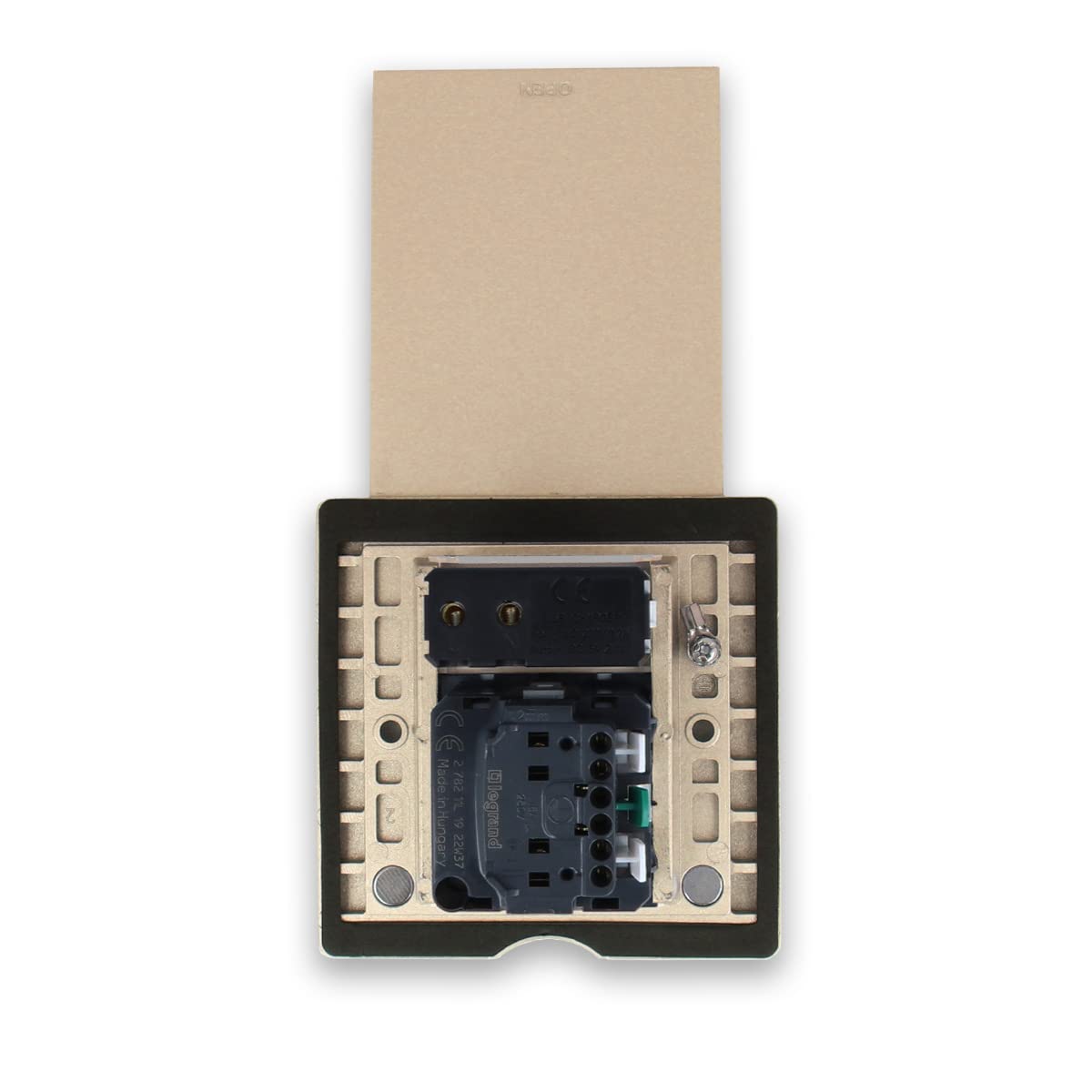 Presa da pavimento a parete, in acciaio inox dorato, presa da tavolo con presa VDE + modulo USB, per serbatoio da pavimento, a scomparsa con moduli Livolo, presa da pavimento con coperchio IP20