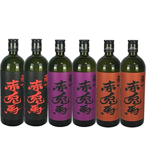 Amazon.co.jp: 焼酎セット 芋焼酎 赤兎馬 せきとば 飲み比べ 720ml 6本