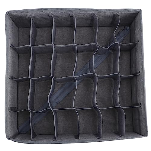 PRETYZOOM 1pc Multi Sock Storage -saving Organizer for Home Convenient Compartment Design for Easy Sock Classification Household Storage