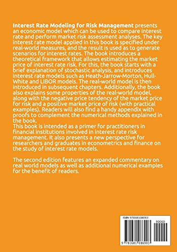 Interest Rate Modeling for Risk Management: Market Price of Interest Rate Risk (Second Edition): 1