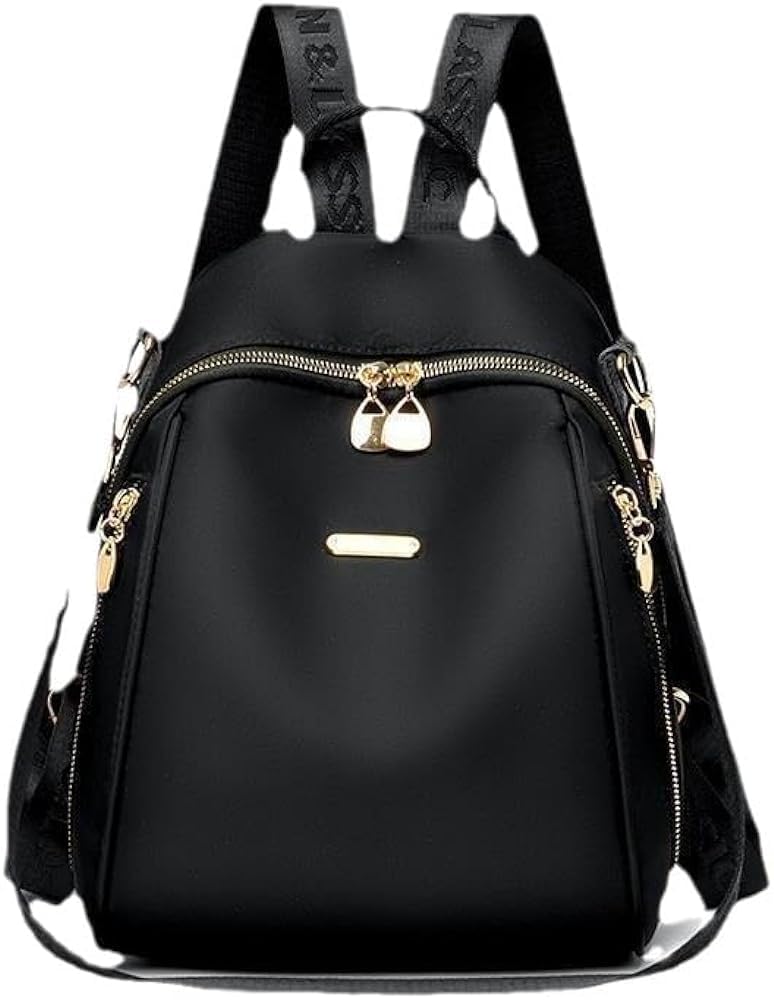 Women's Small Backpack Theft Proof Bag For Girls (Black)-picture-21