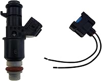 Vista 2 de Inyector de combustible con enchufe para Suzuki Quadracer 450 LTR450 LT-R450 LTR450Z 2006 2007 2008 2009 Reemplazar 15710-45G01