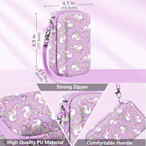 Funda para cámara infantil Leayjeen color púrpura miniatura 3