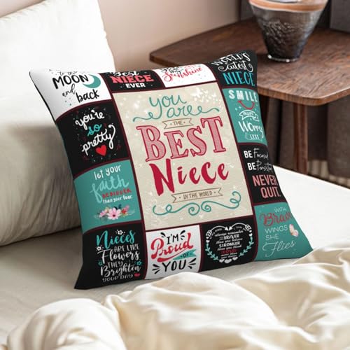 Niece-Gifts-from-Auntie-Gifts-for-Niece-from-Aunt-Best-Niece-Ever-Gifts-from-Uncle-Birthday-Gifts-from-Aunt-to-Adult-Nieces-to-My-Niece-Graduation-Gift-Throw-Pillow-Cover-18X-18 Niece Gifts from Auntie Gifts for Niece from Aunt Best Niece Ever Gifts from Uncle Birthday Gifts from Aunt to Adult Nieces to My Niece Graduation Gift Throw Pillow Cover 18X 18