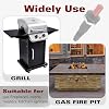 DRELD Piezo Igniter with Spark Ignition, Propane Push Button Piezo Igniter Kit with Threaded Ceramic Electrode Ignition Plug Type of 1 Out 2, Fit for Gas Grill Range Heater Stove Kitchen lgniter