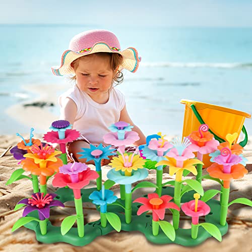 image for CENOVE Toddler Toys for 3 4 5 6 7 Year Old Girls and Boys,Flower Garde