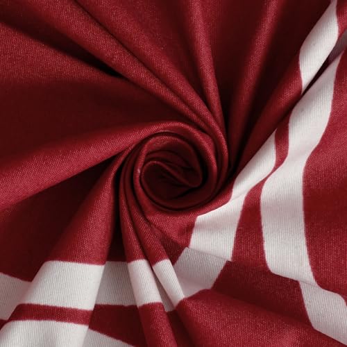 Image of Premium Heavy Cotton Elastic Fitted Bedsheets with 2 King Size Pillow Covers || Double Bed with All Around Elastic 350 TC || 72 x 78 Inch King Size Fitted || - Maroon Round